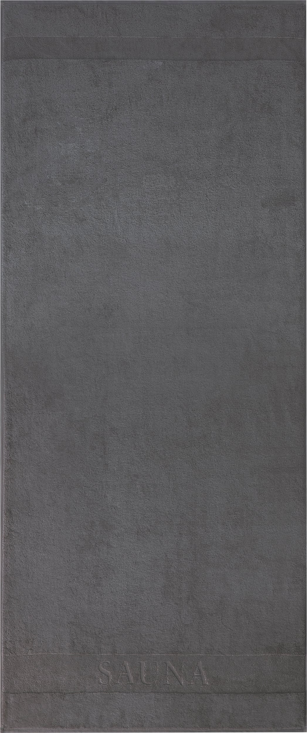 Ręcznik do sauny Sauna 80 x 200 cm grafitowy