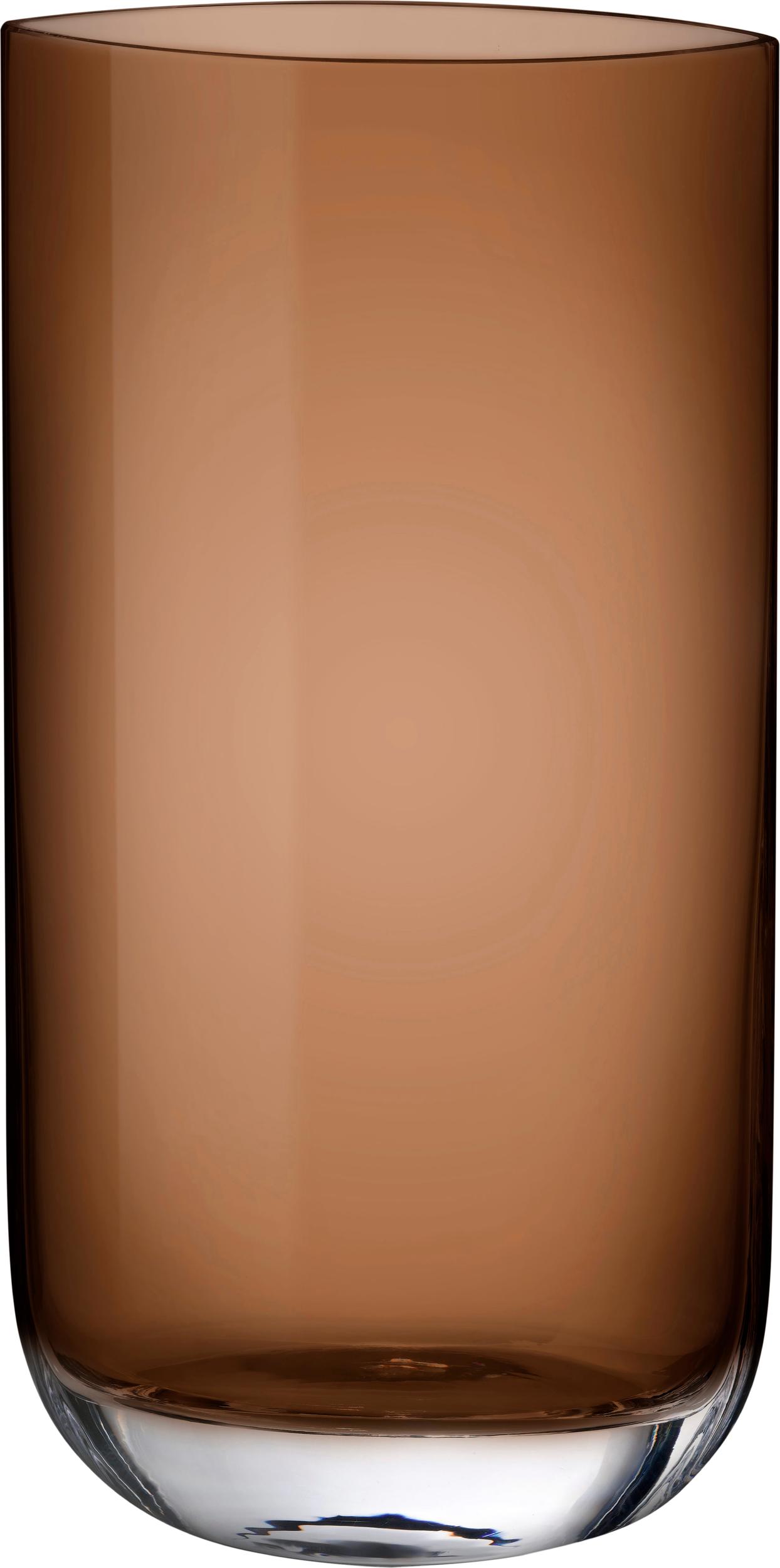 Wazon Blade 40 cm karmelowy