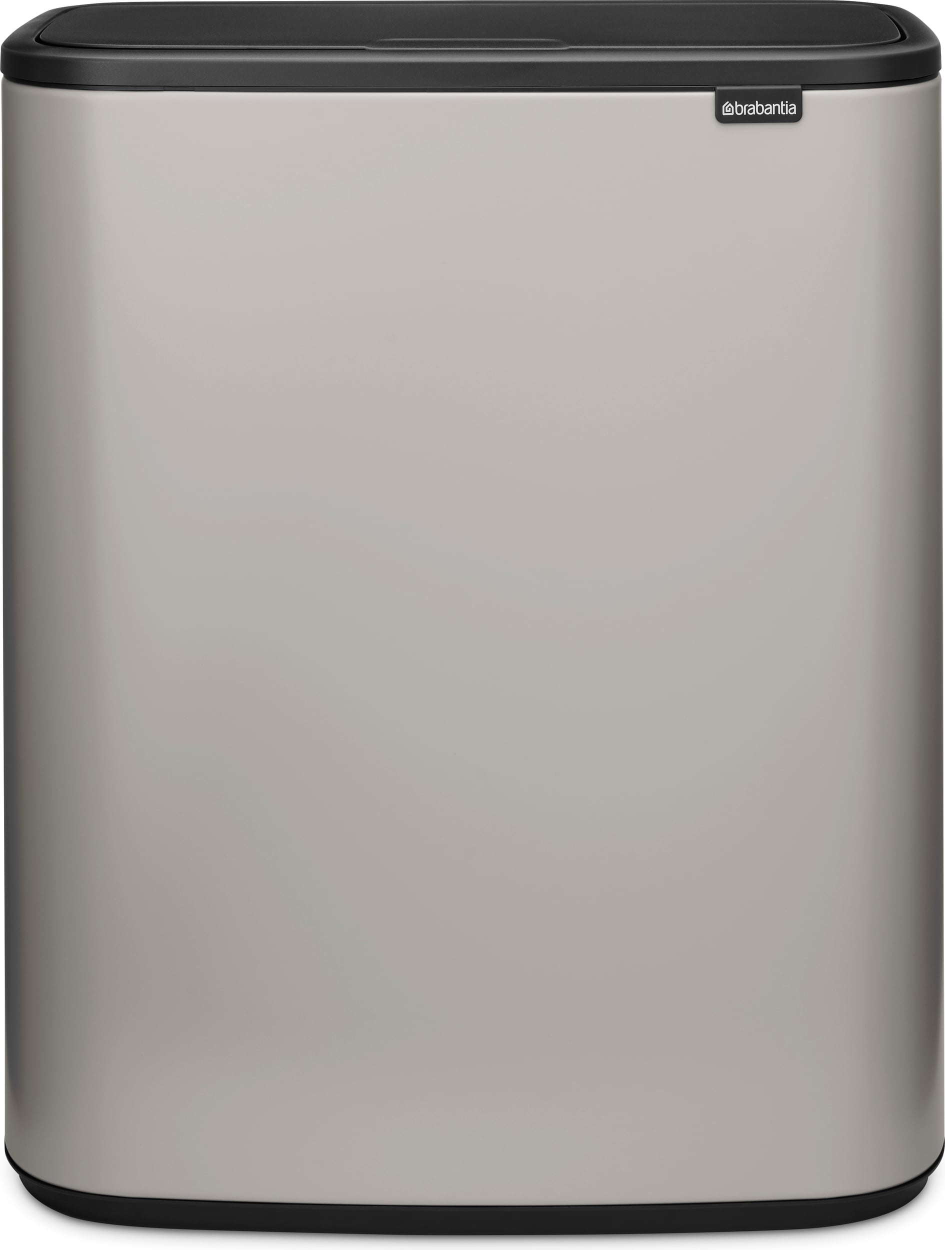 Kosz na śmieci Bo Touch Bin 2 x 30 l srebrny