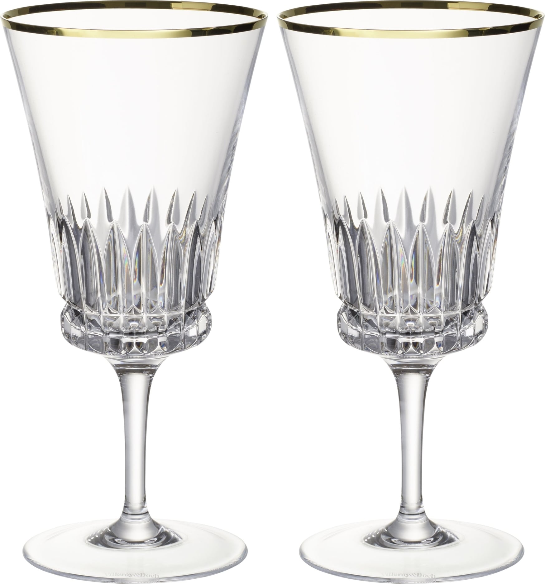 Kieliszki do wody Grand Royal Gold 2 szt.