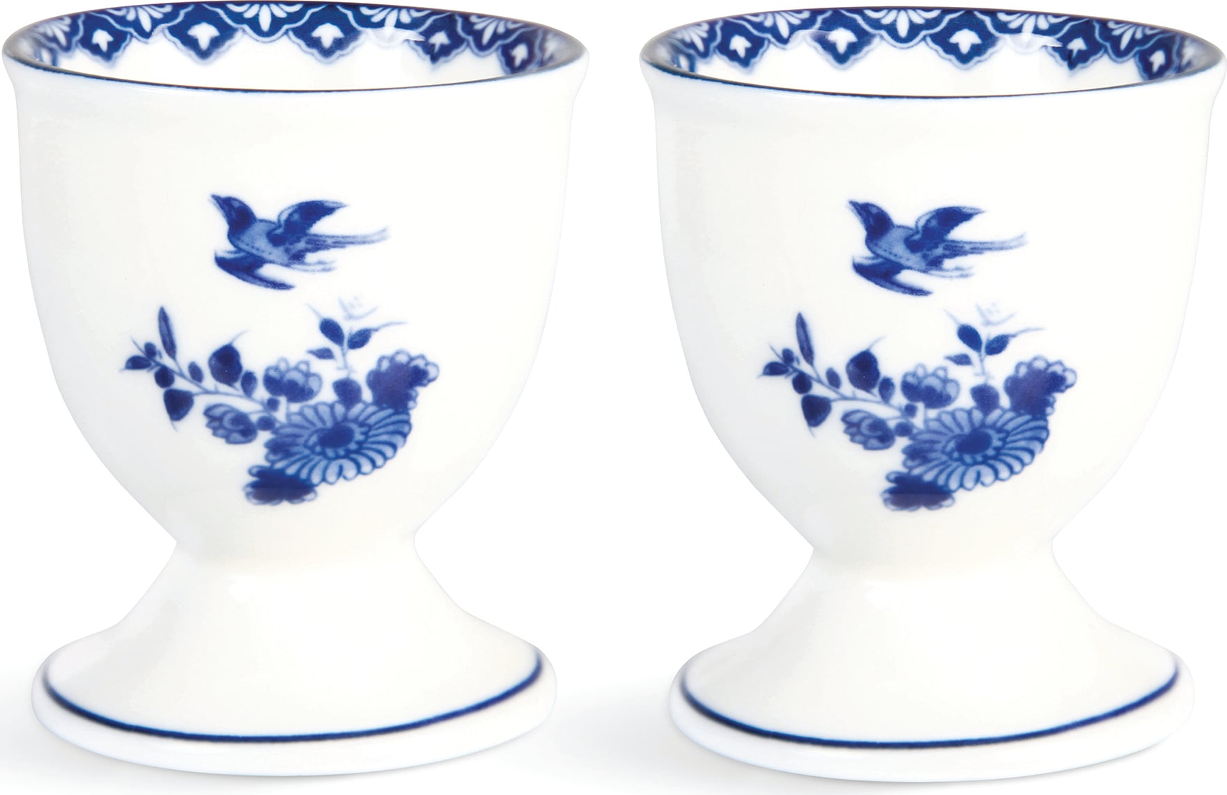 Kieliszki na jajka Delftware 2 szt.