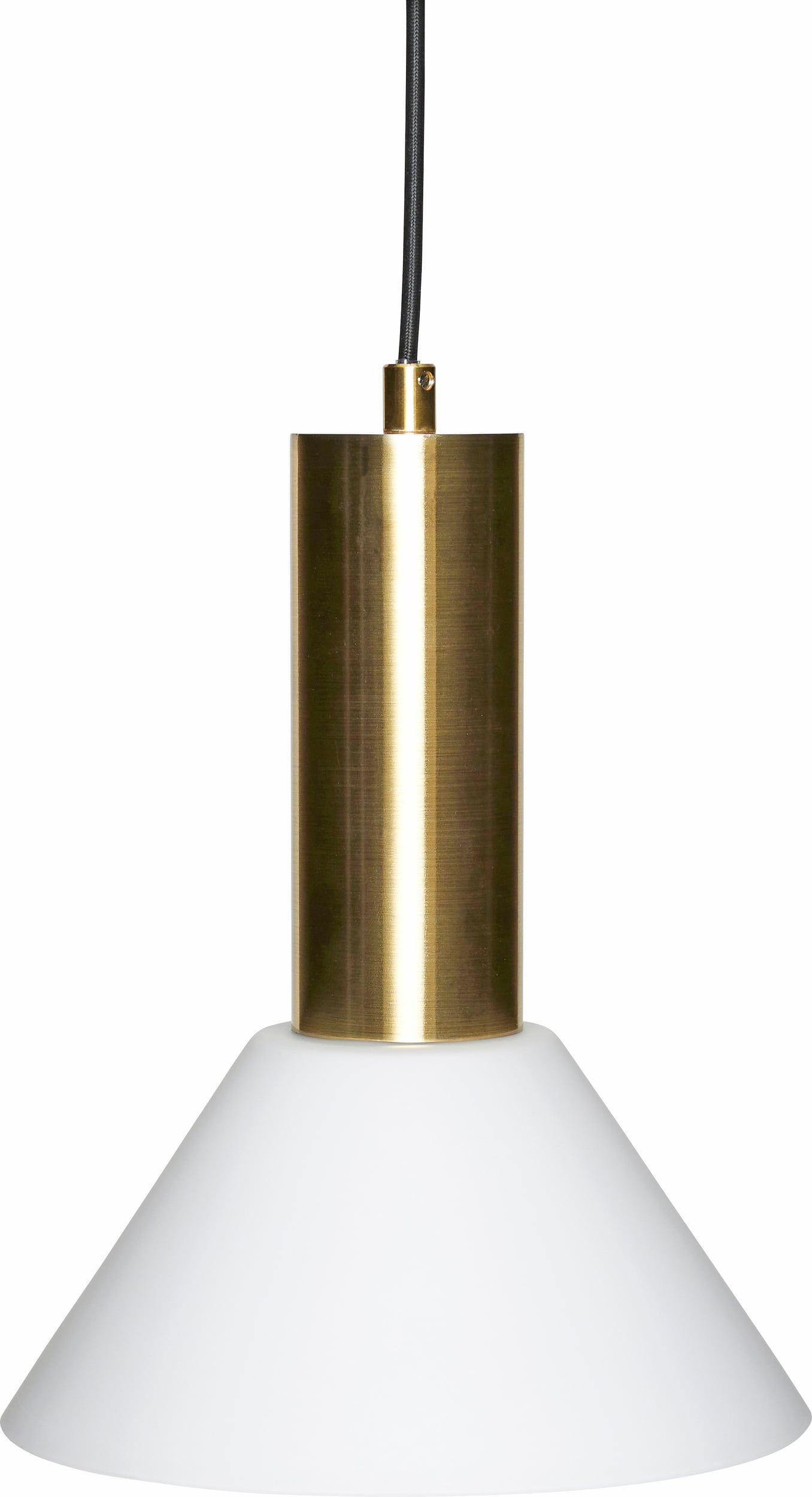 Lampa wisząca Contrast mosiądz