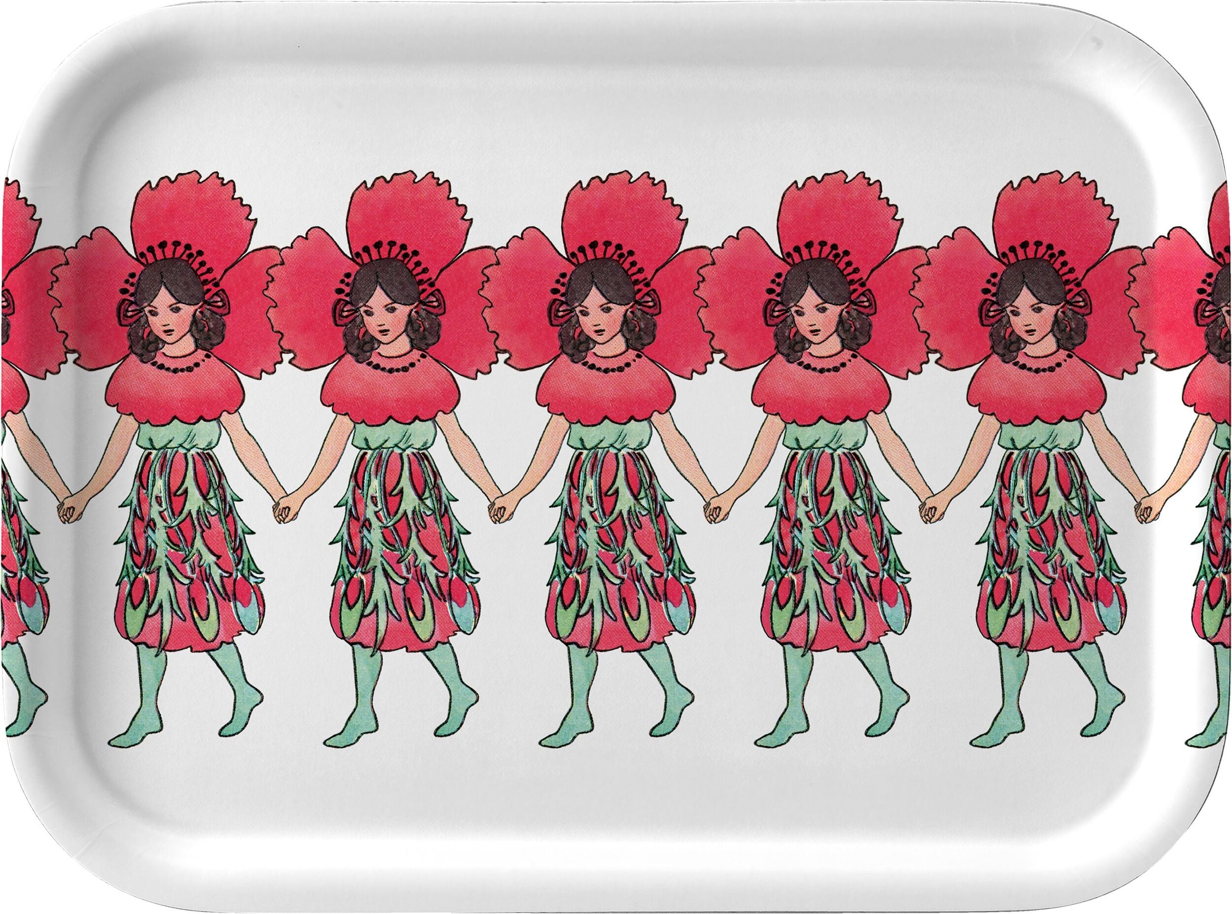 Taca do serwowania Elsa Beskow Poppy 20 x 27 cm