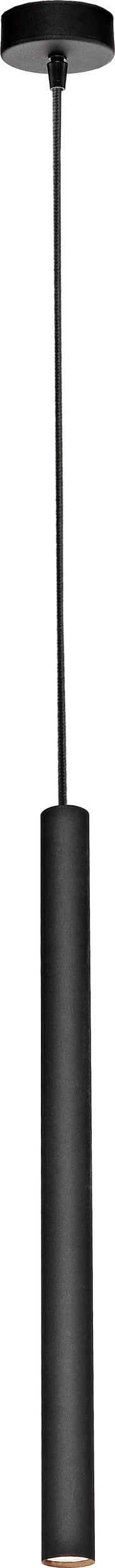 Lampa wisząca Roll czarna z łączeniem czarnym