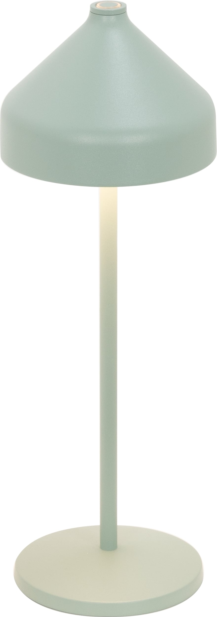 Lampa stołowa bezprzewodowa Amelie bladozielona