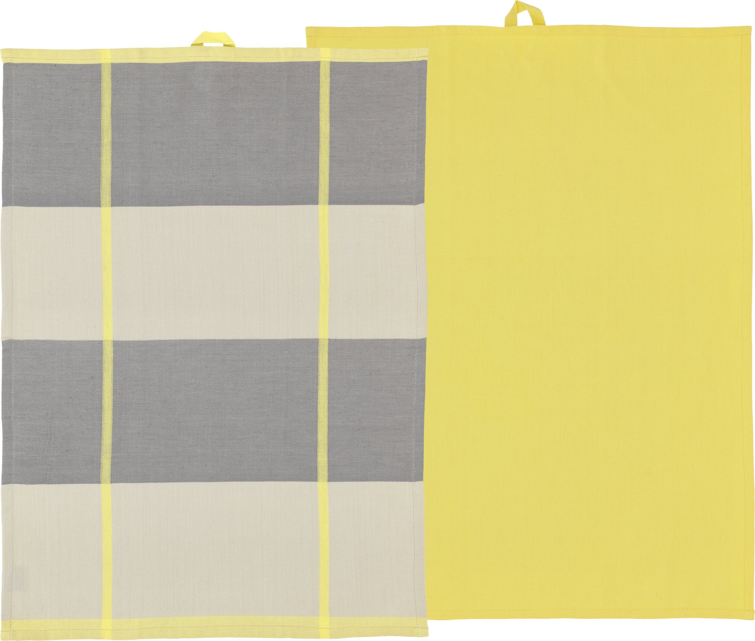 Ścierki kuchenne Blocks 50 x 70 cm żółte 2 szt.