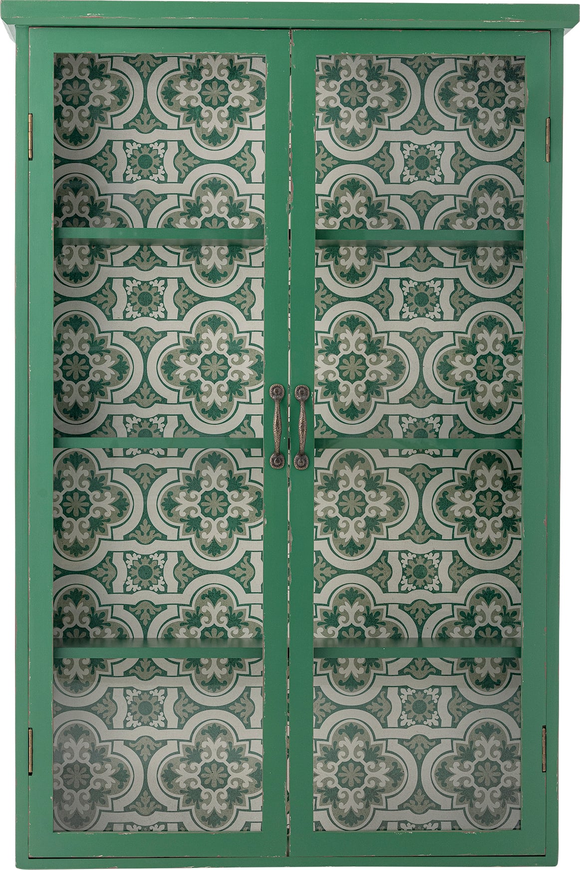 Szafka ścienna Hazem 122 cm zielona