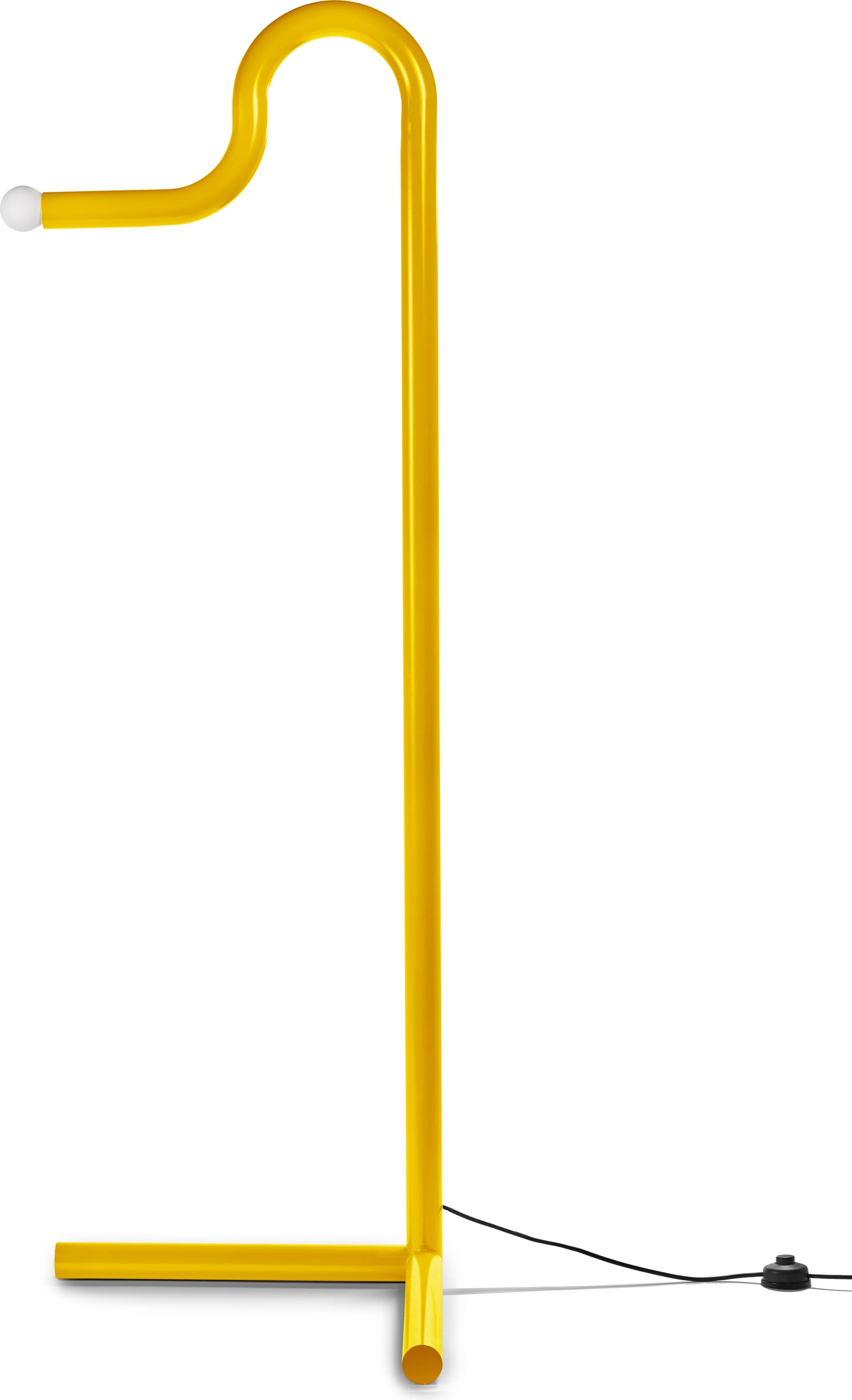 Lampa stojąca Metro żółta