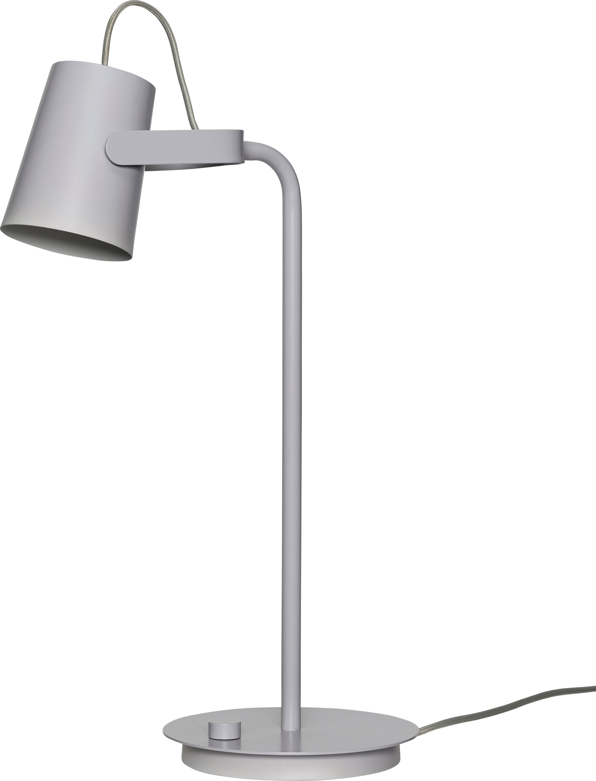 Lampa biurkowa Ardent jasnoszara