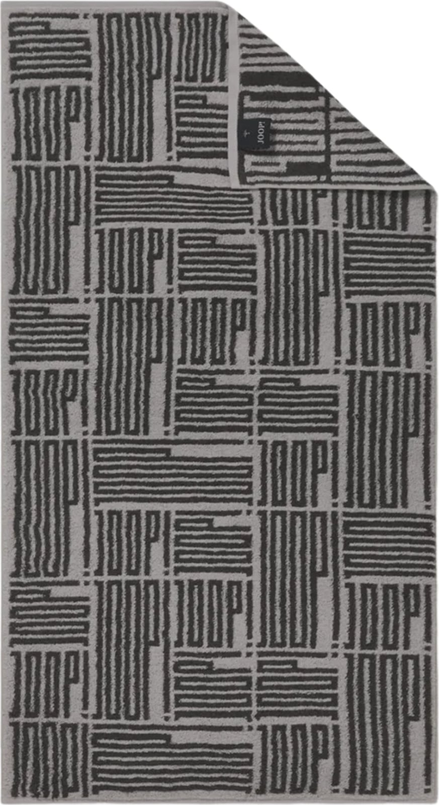 Ręcznik kąpielowy Bars Allover 80 x 150 cm platynowy