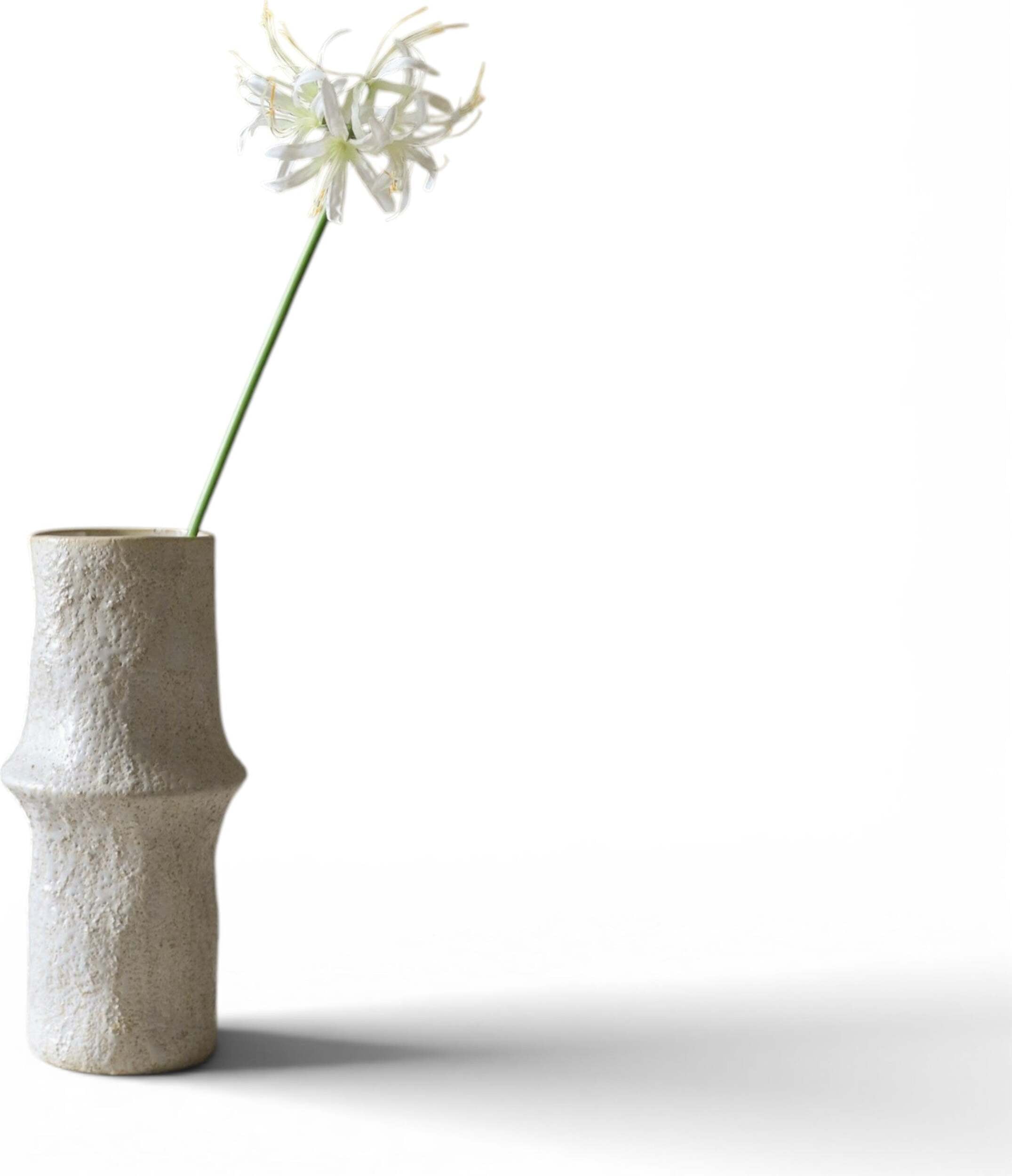 Kwiat sztuczny Botane likorys 53 cm biały odmiana Higanbana