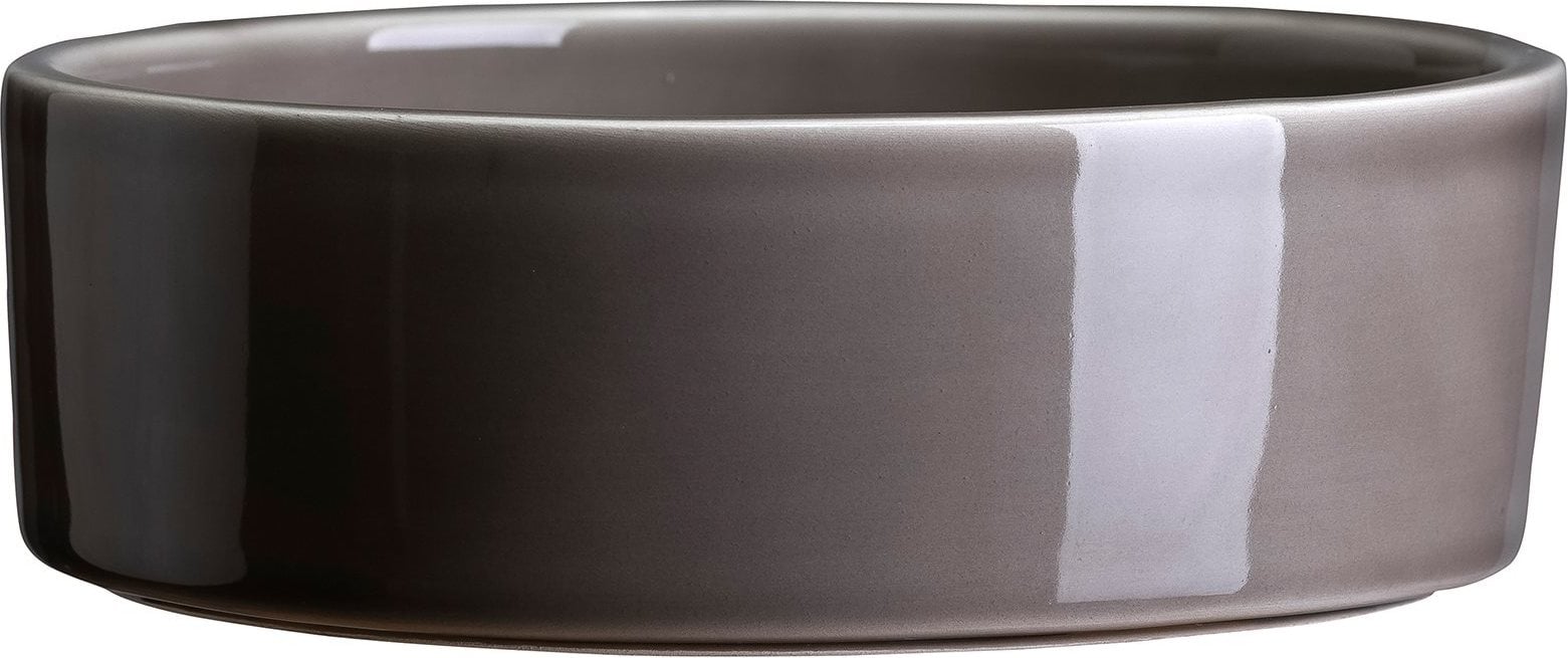 Podstawka pod doniczkę Hoff 25 cm szara szkliwiona