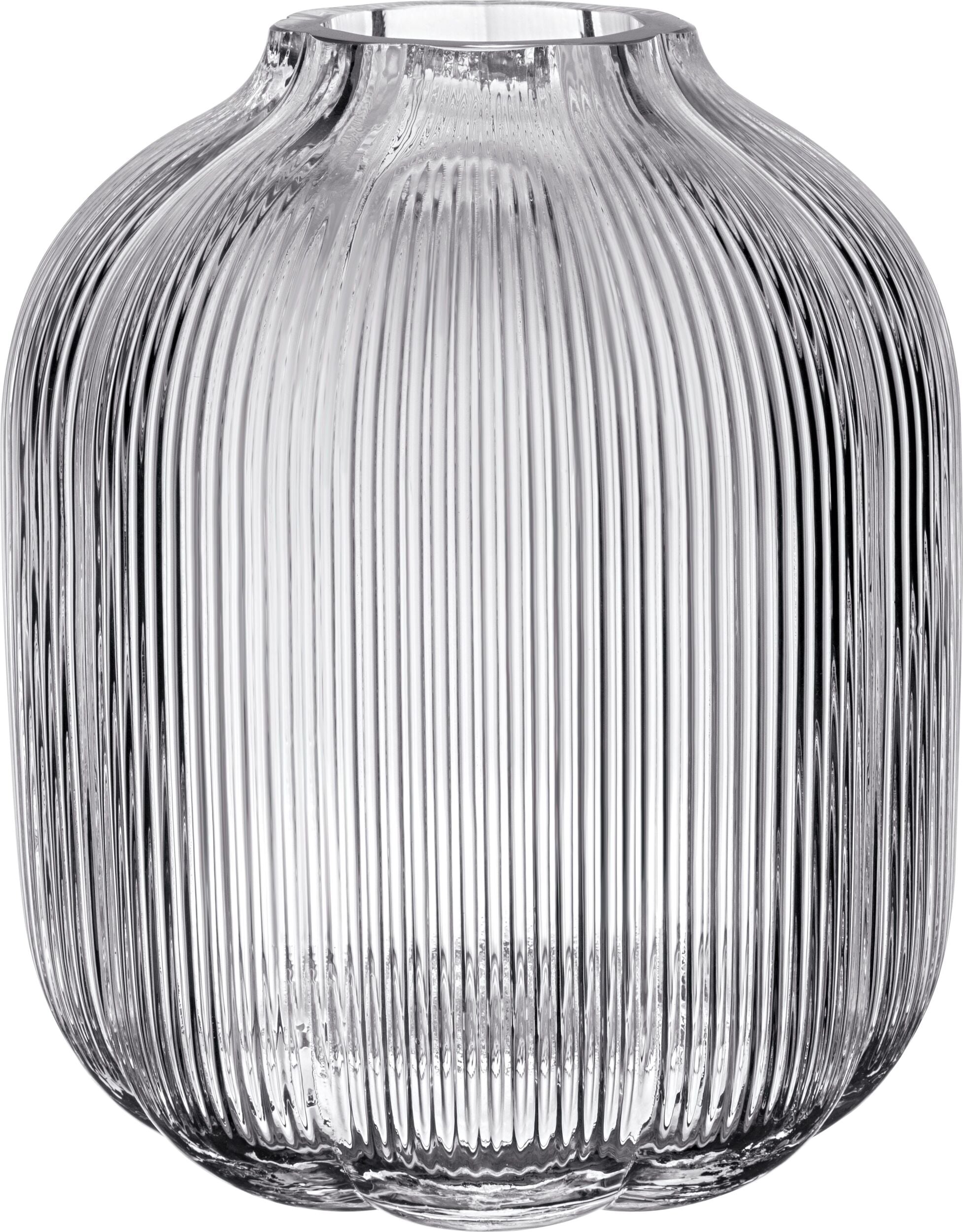 Wazon Fleur 19 cm transparentny