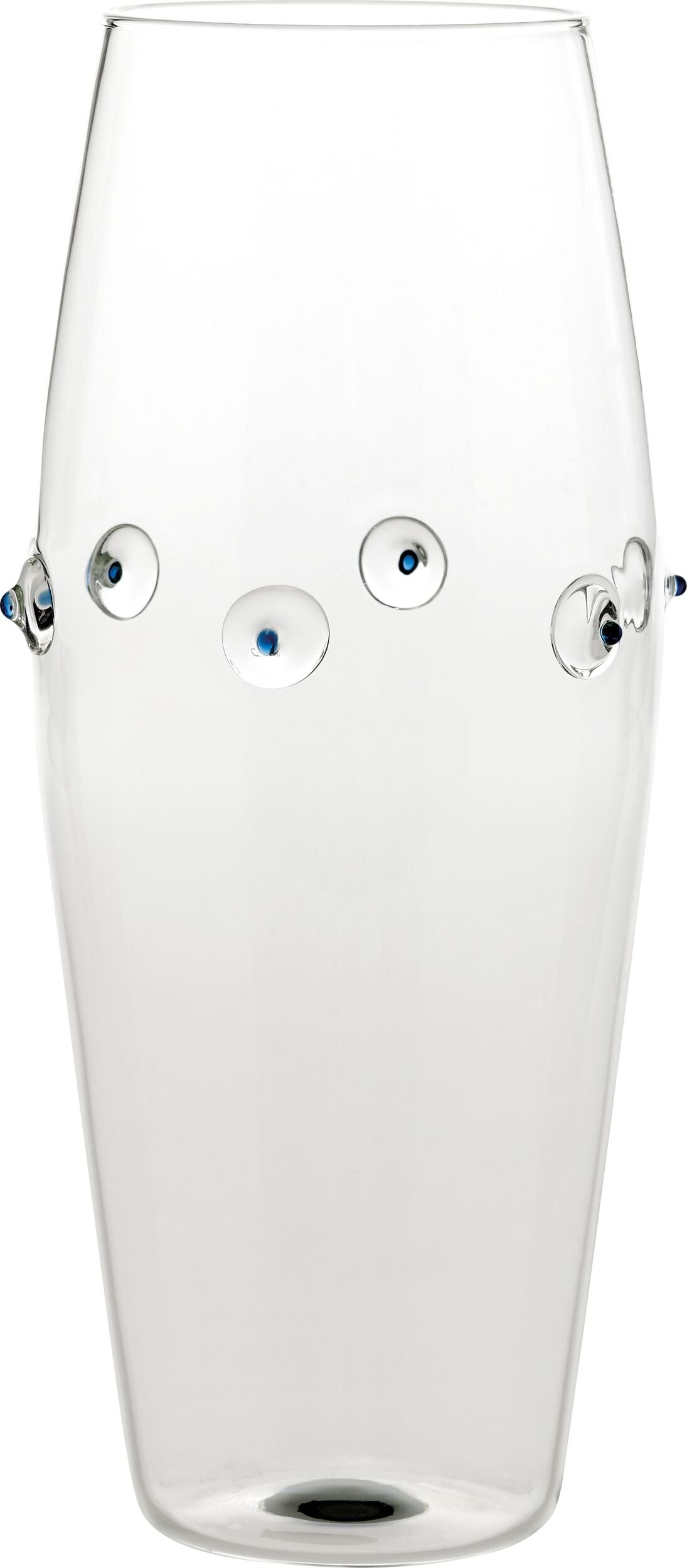 Wazon Patèa wypukły 30 cm niebieski