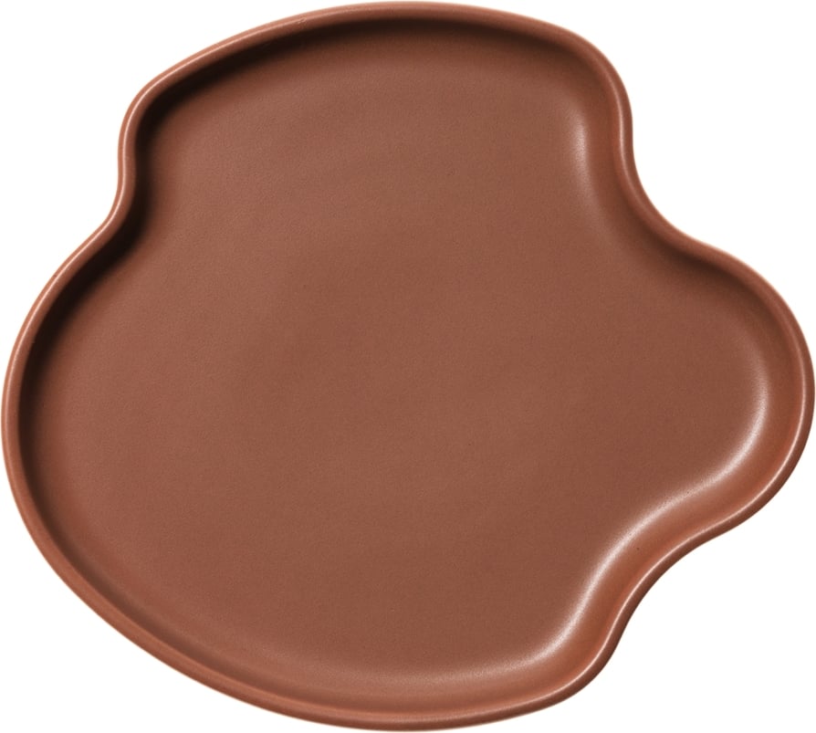 Taca dekoracyjna Aalto 15 cm brązowa