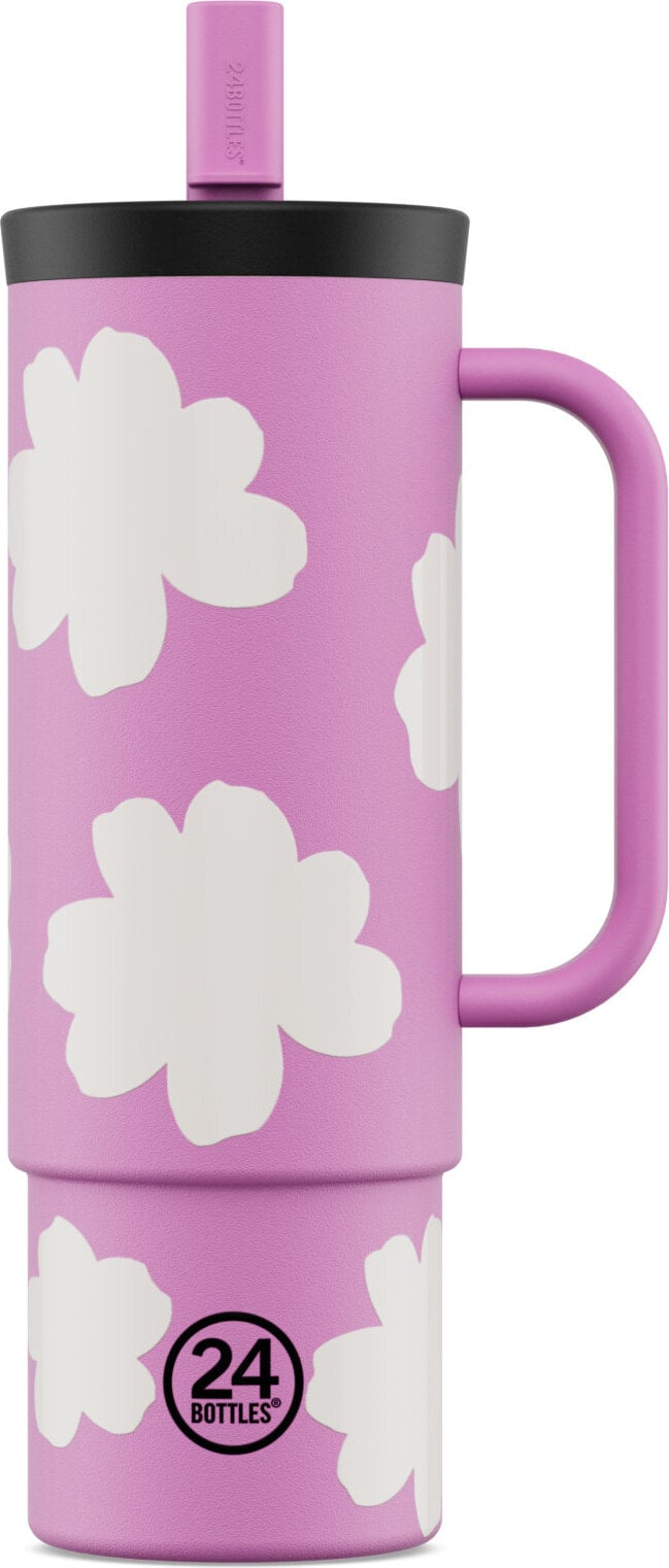 Kubek termiczny Straw Daydreaming 800 ml różowy