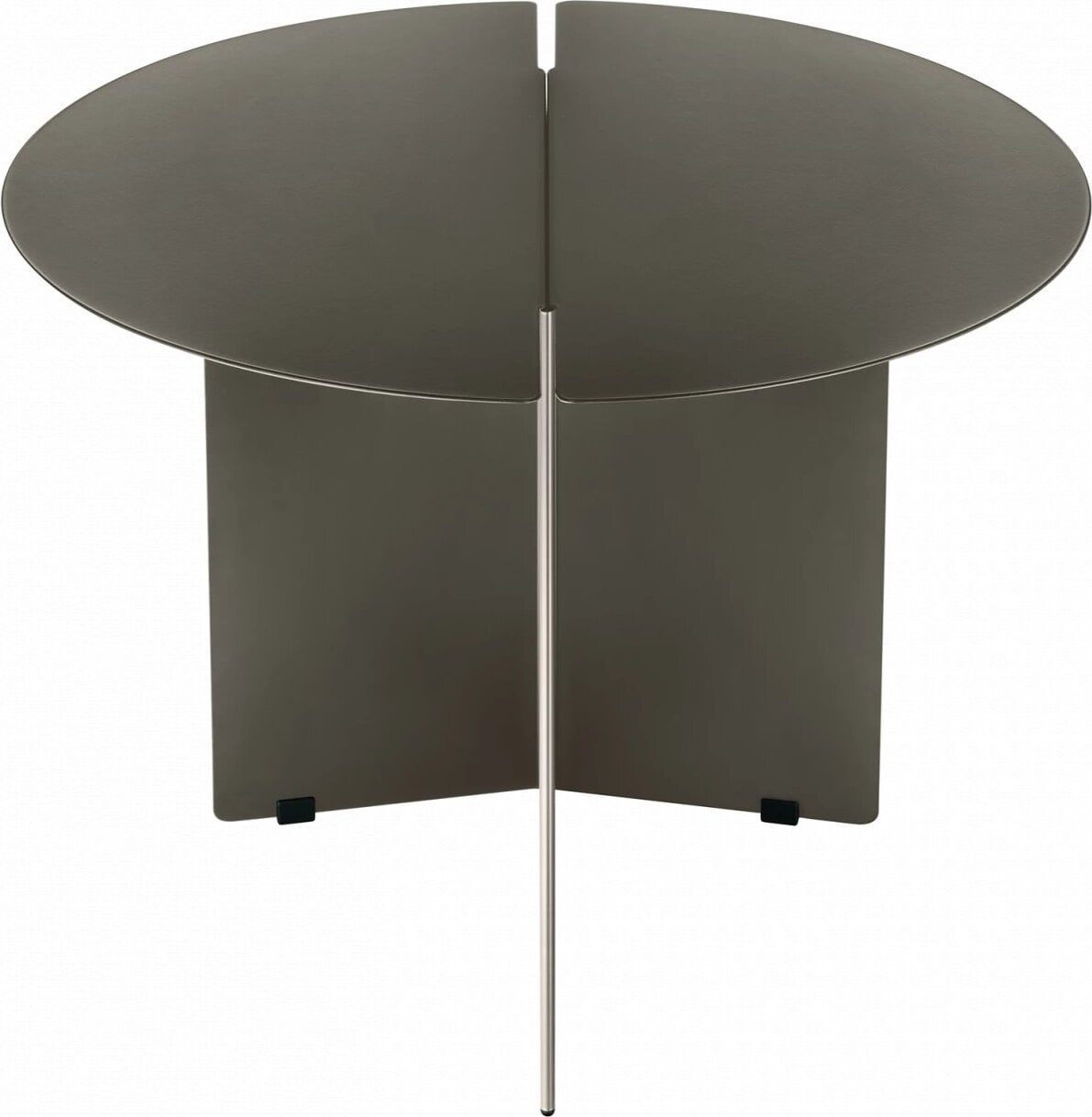 Stolik boczny Oru 40 cm burned metal