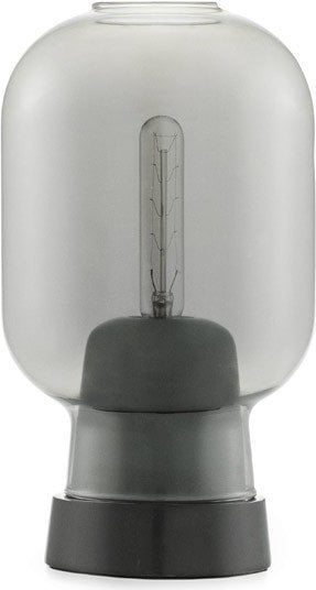 Lampa stołowa Amp przydymiony czarny