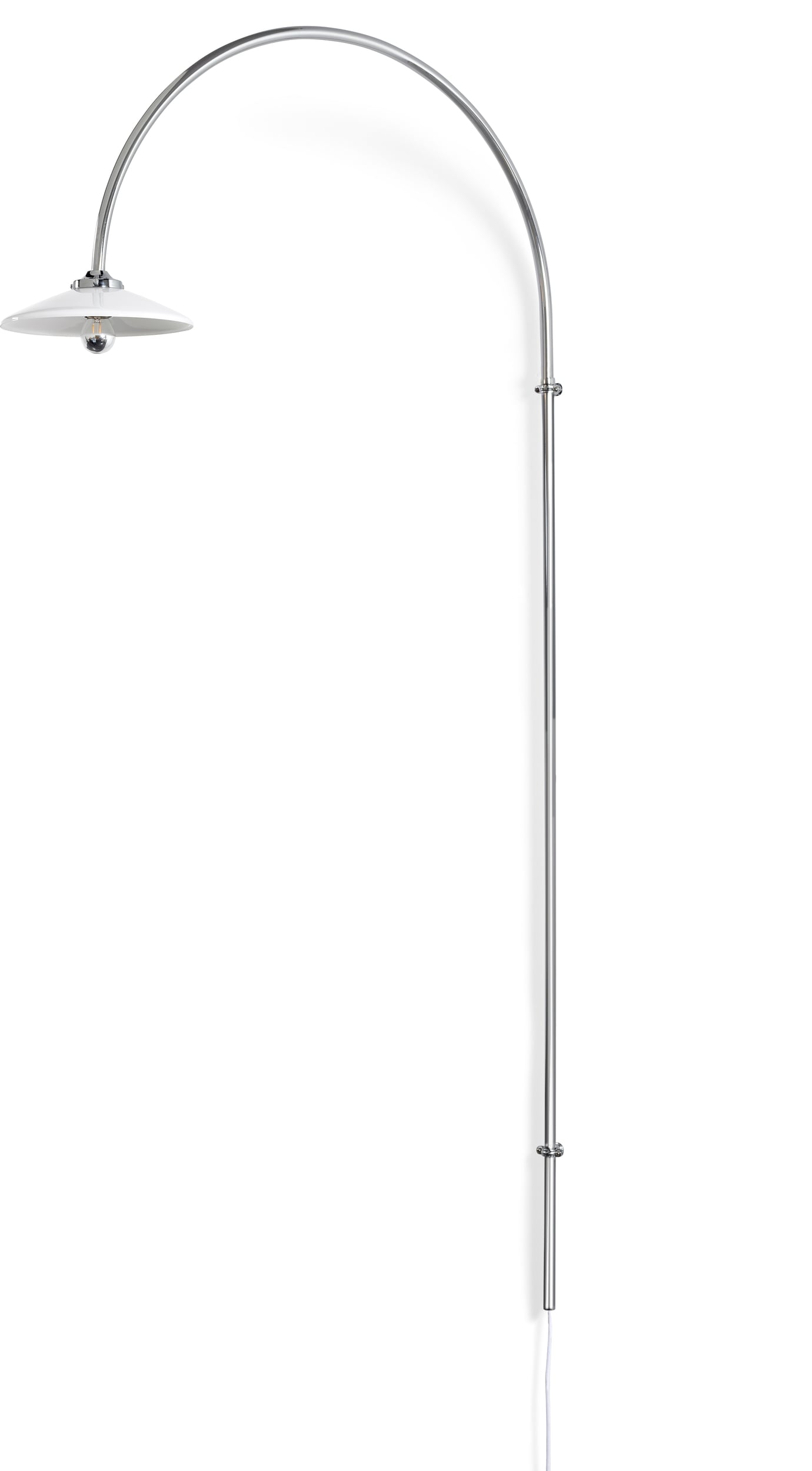 Lampa ścienna N°2 180 cm stalowa