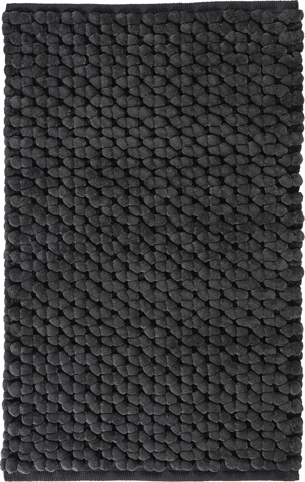 Dywanik łazienkowy Nomad 60 x 100 cm czarny