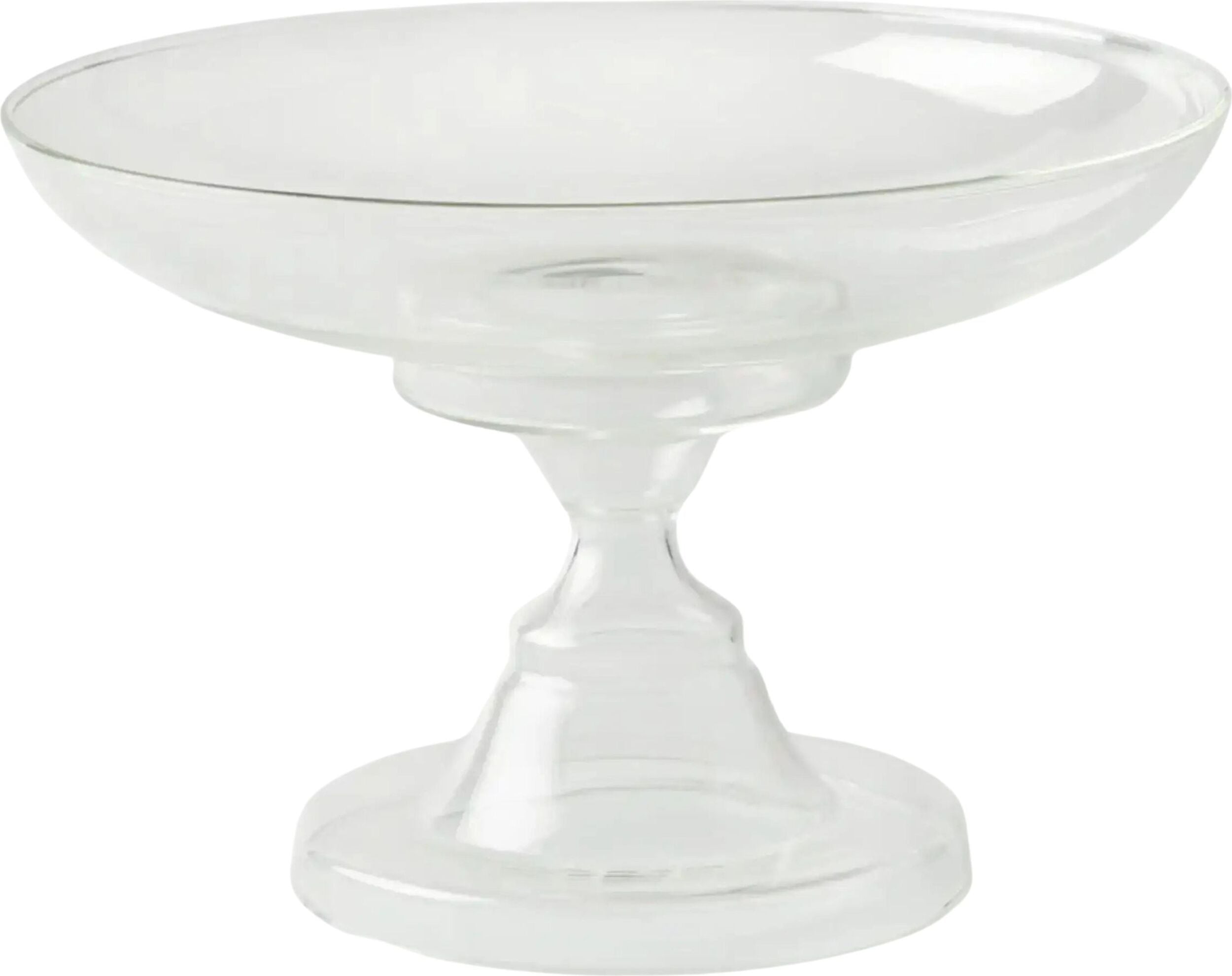 Patera na owoce Rubin 21 cm transparentna