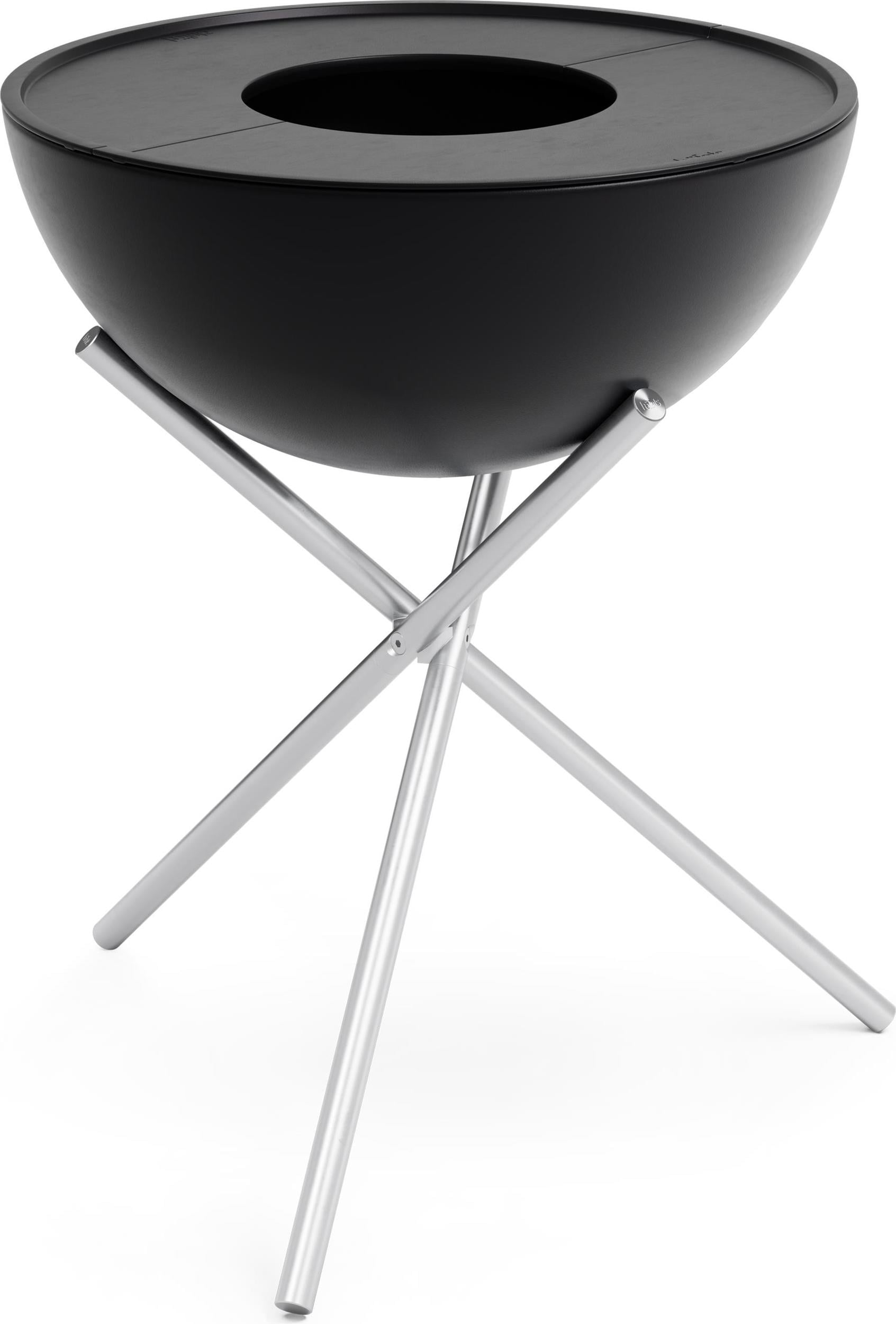 Palenisko Bowl wysokie 57 cm z podstawą i płytami grillowymi 4 el.