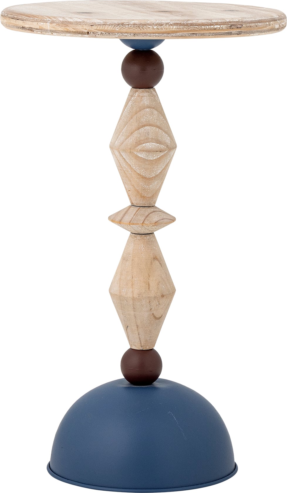 Stolik boczny Mannelli 49 cm niebieski