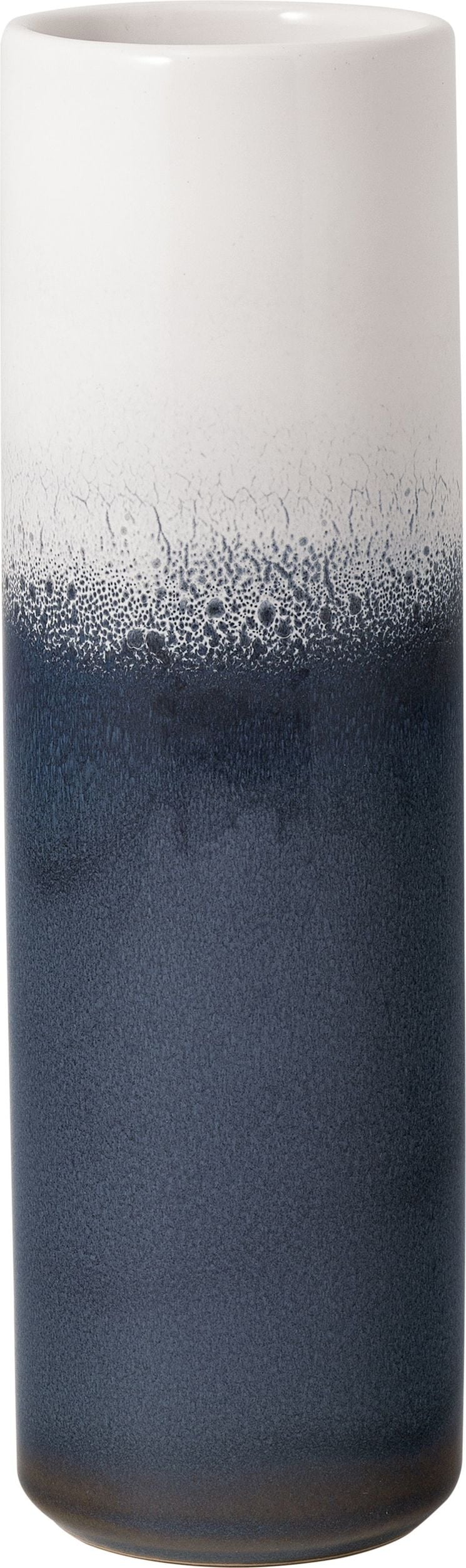 Wazon Lave Home 25 cm biało-niebieski
