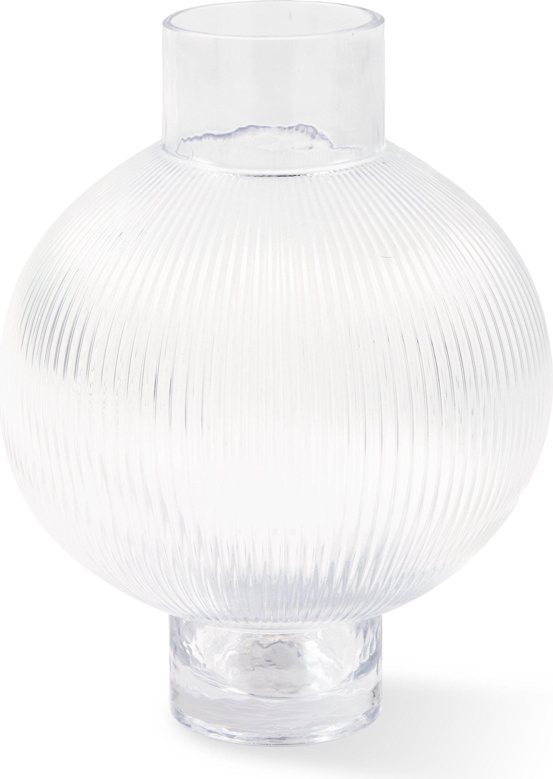 Wazon szklany Hot Air Balloon 30 cm transparentny