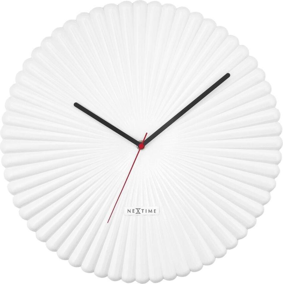 Zegar ścienny Mousse 40 cm biały