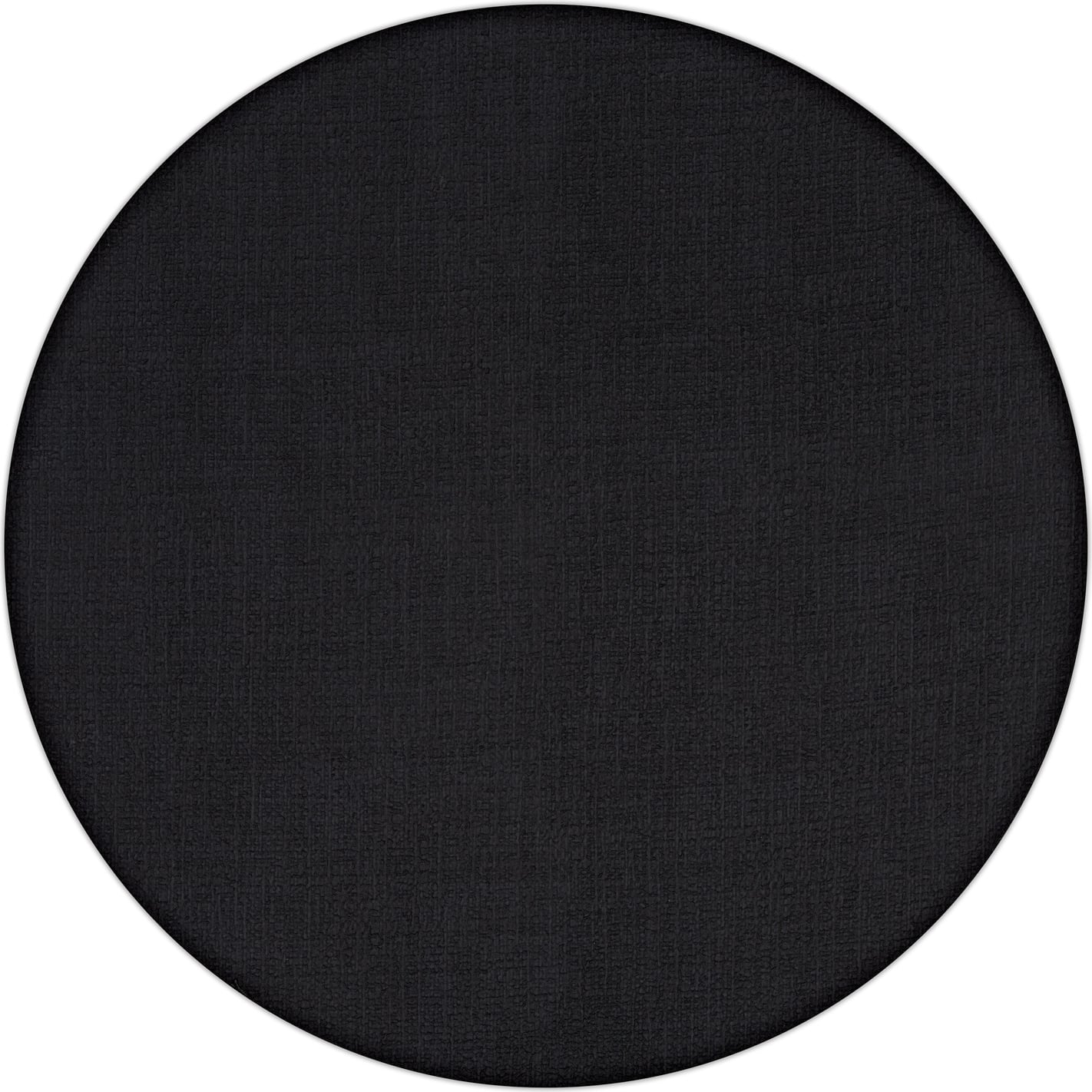Podkładka pod talerz Fabric 38 cm czarna dwustronna