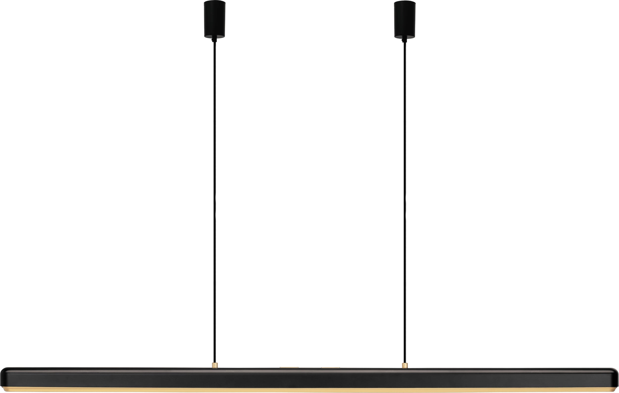 Lampa wisząca Hazel Branch 150 cm czarno-złota