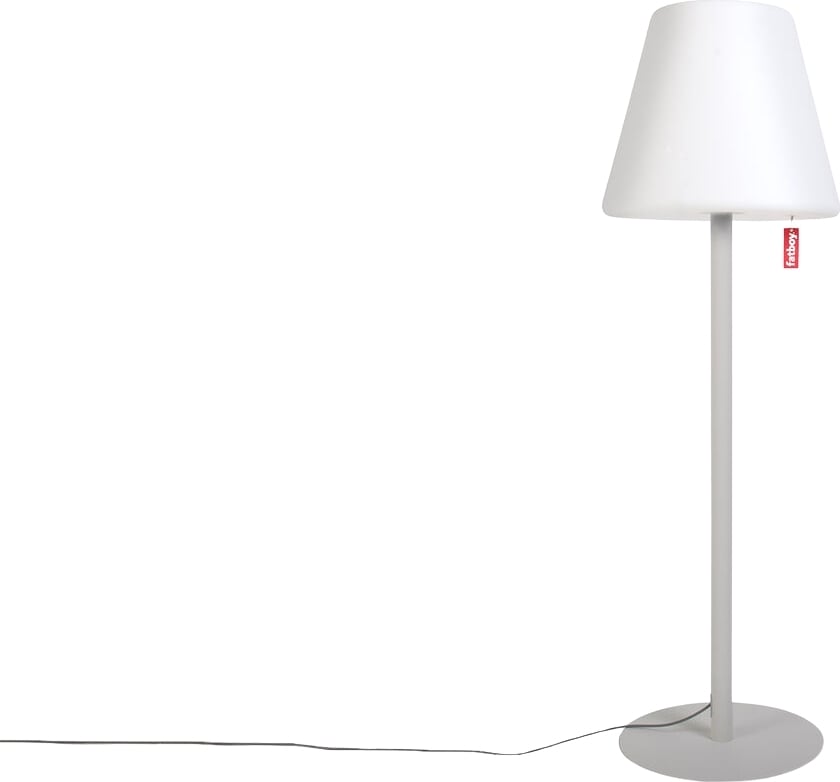 Lampa podłogowa Edison The Giant jasnoszara smart