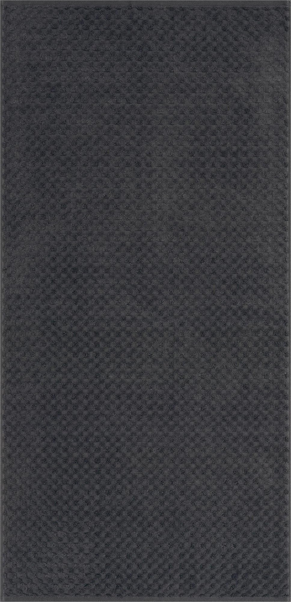 Ręcznik Pure Elements Uni&Struktur 50 x 100 cm czarny