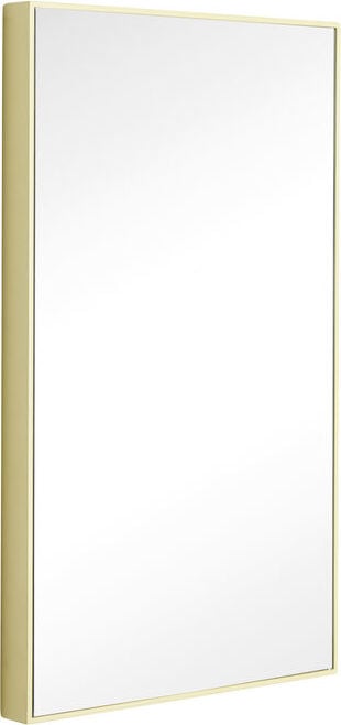 Lustro ścienne Shine 55 cm żółte