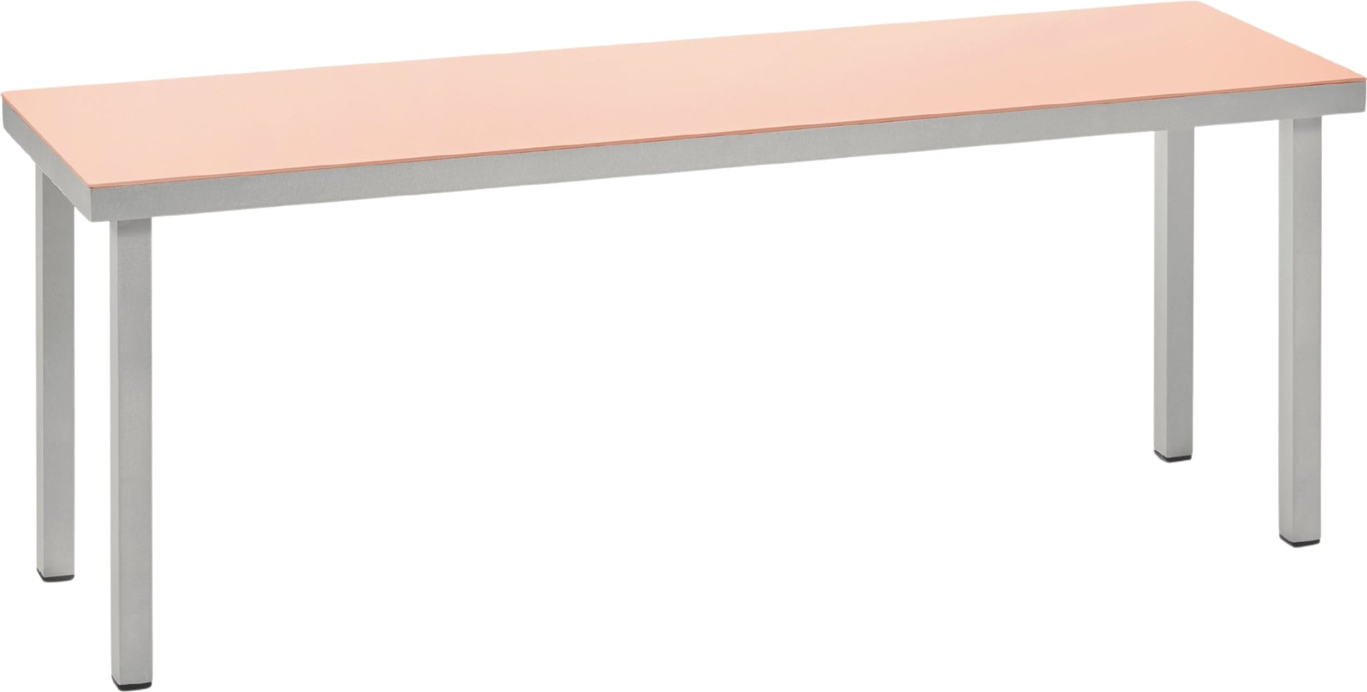 Ławka Valerie Objects 120 cm różowa