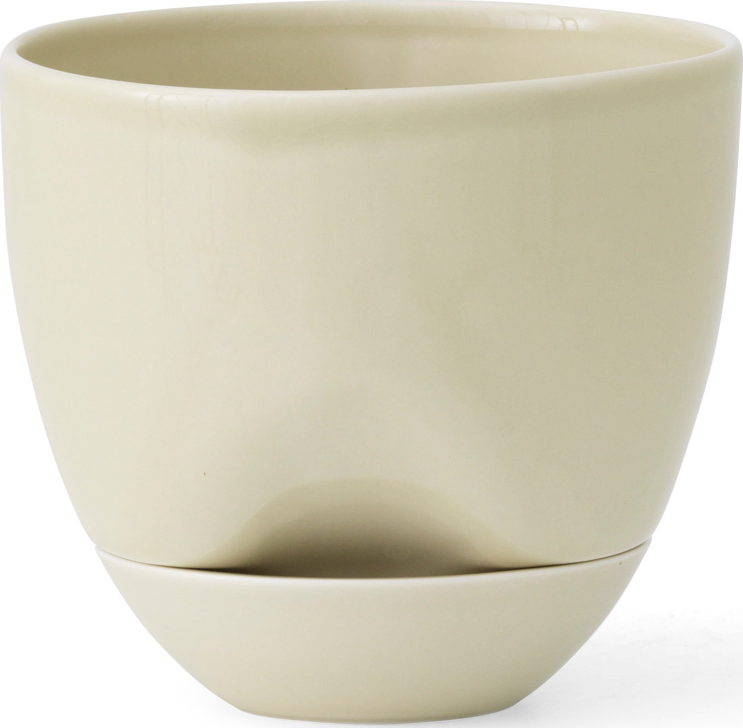 Doniczka samonawadniająca Hydrous 12 cm beżowa
