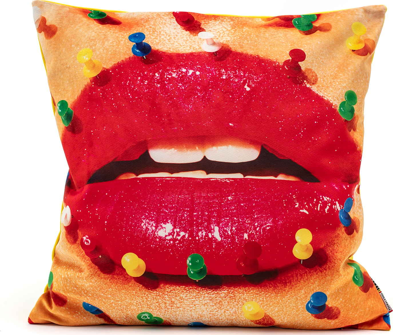 Poduszka Seletti Wears Toiletpaper Mouth with Pins