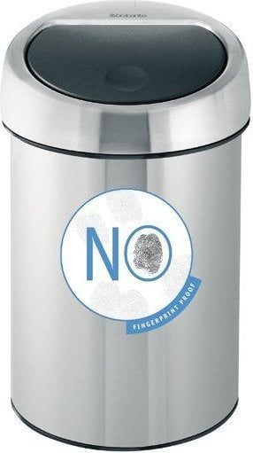 Kosz na śmieci Touch Bin 3 l stal matowa FPP