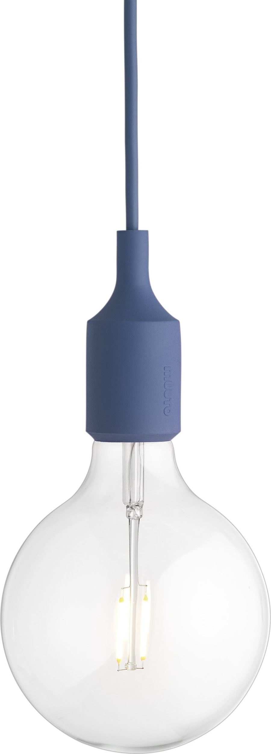 Lampa wisząca Muuto E27 zgaszony błękit