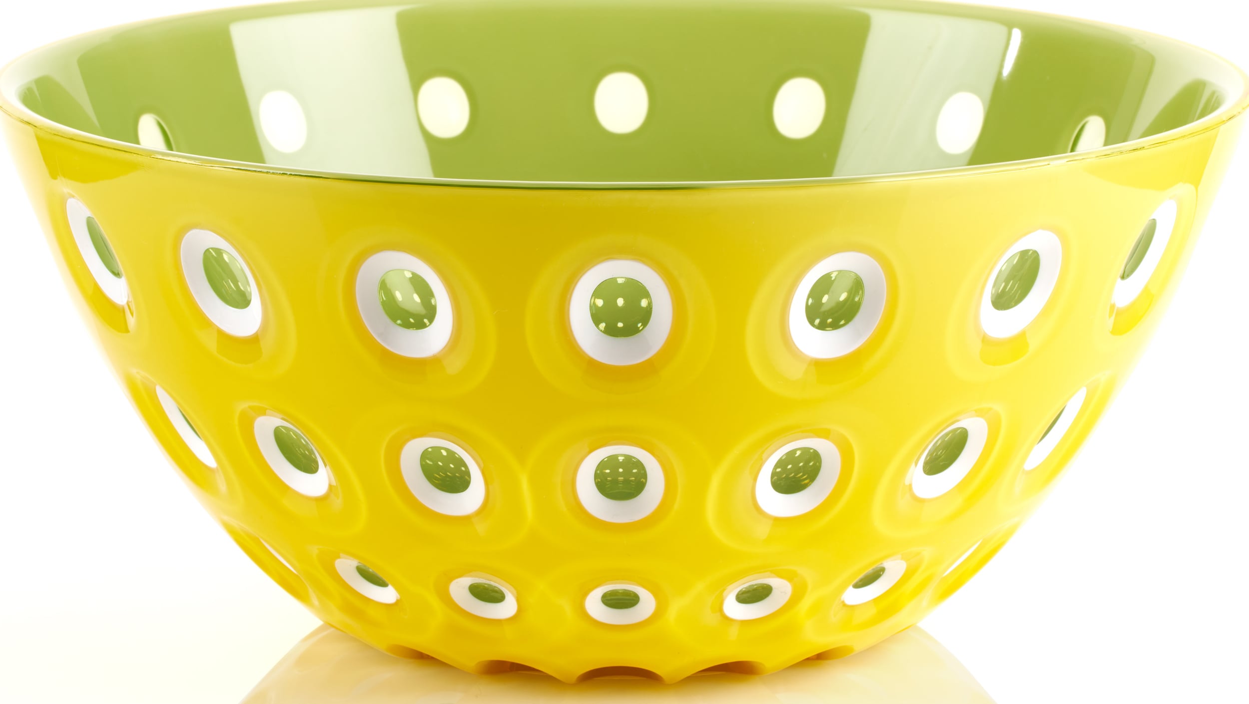 Miska Le Murrine 20 cm żółto-zielona