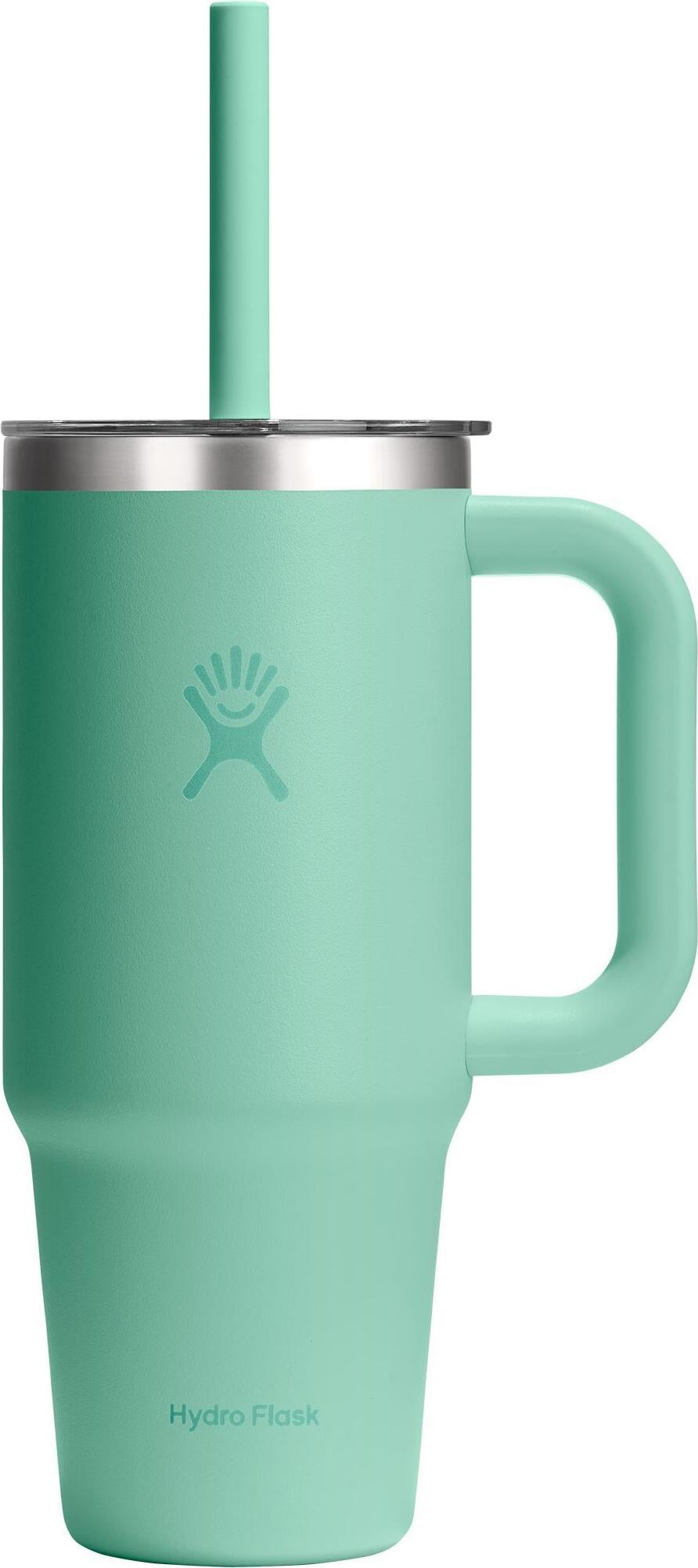 Kubek termiczny z uchwytem i słomką Hydro Flask 710 ml Mermaid Green