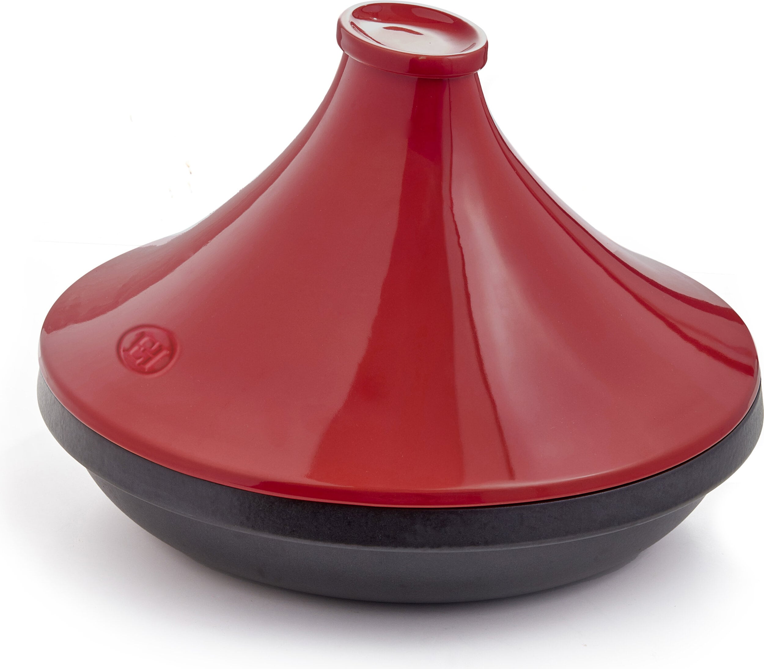 Naczynie do tagine Delight 4 l czerwono-czarne