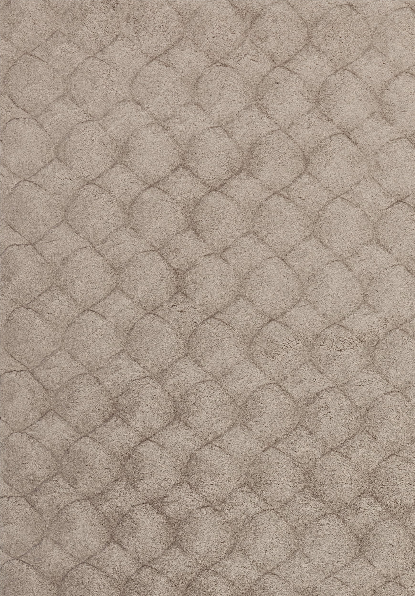 Dywan Diamond Cut 80 x 150 cm taupe