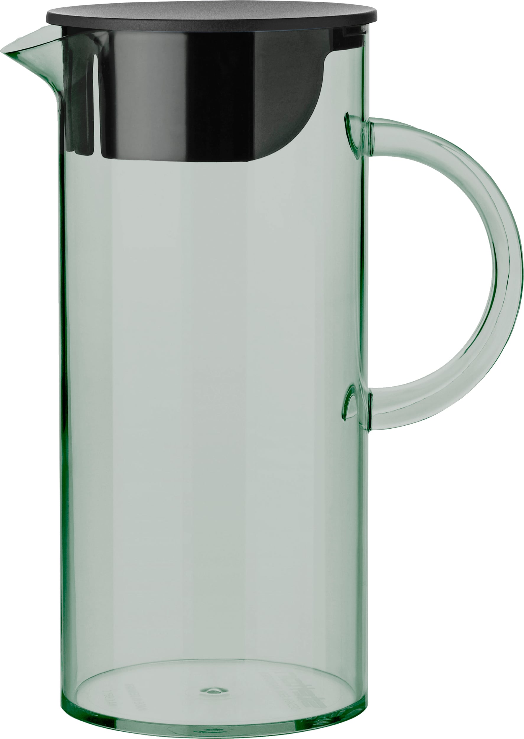 Dzbanek na wodę Stelton okrągły przydymiona zieleń