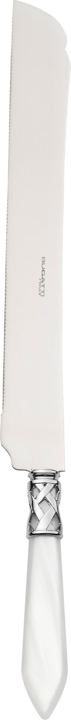 Nóż do ciasta Aladdin 31 cm biało-stalowy