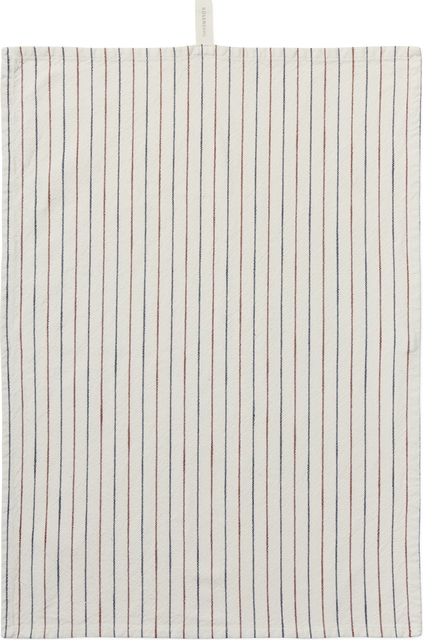 Ścierka kuchenna Garn w paski 50 x 70 cm niebiesko-brązowa
