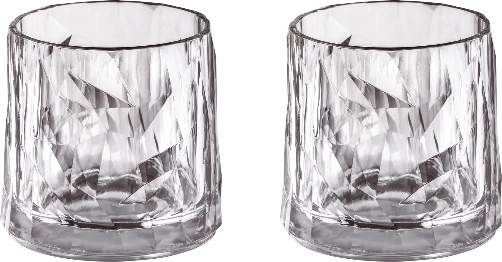 Szklanki z tworzywa Club No. 2 Tritan 250 ml jasnoszare 2 szt.