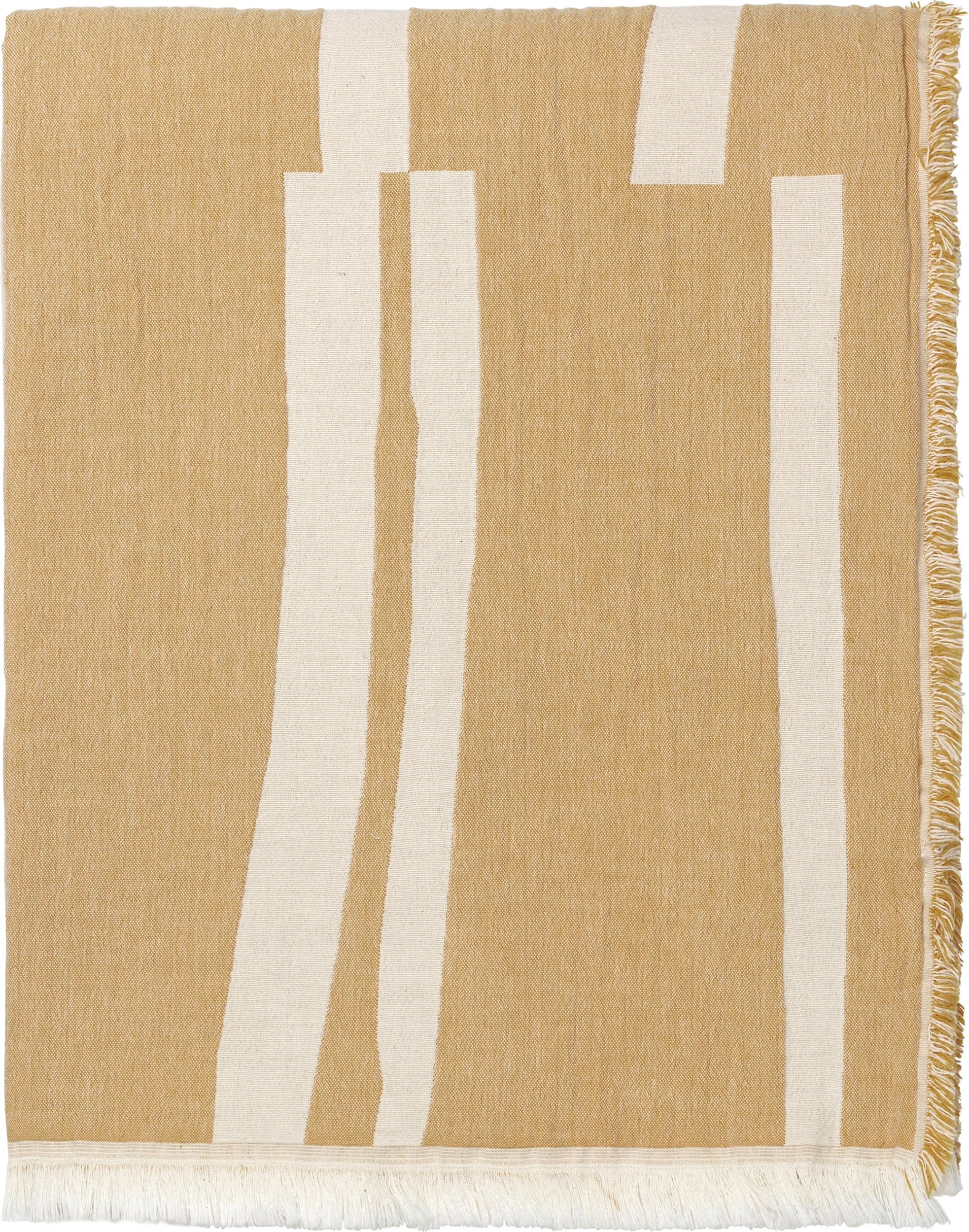 Koc Lyme Grass 130 x 180 cm żółty