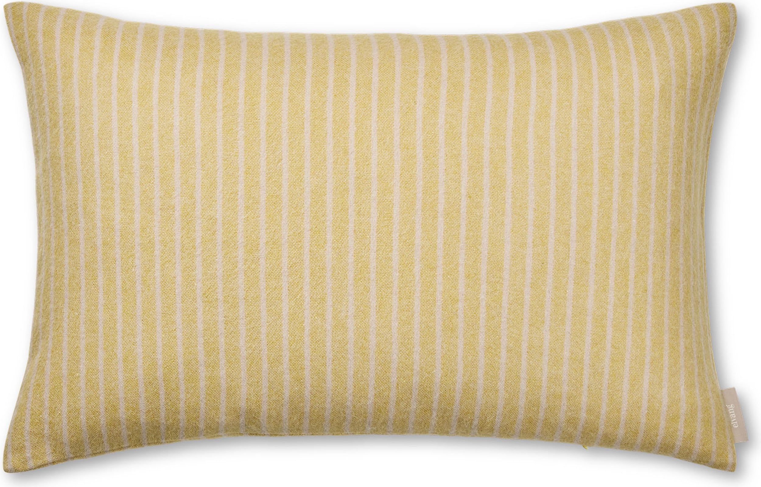 Poszewka dekoracyjna Stripes 40 x 60 cm jasnożółta